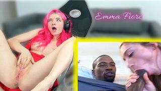 TikTokos Emma Fiore elolvad a dögös fekete-fehér pornótól