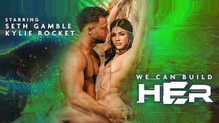 Vad AI Szexrobot Kylie Rocket Vadul Lovagol Seth Gamble-en Valentina Nappi Előtte
